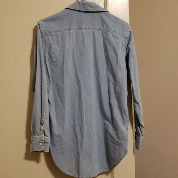 Denim Button-down top - Picture 2 of 4